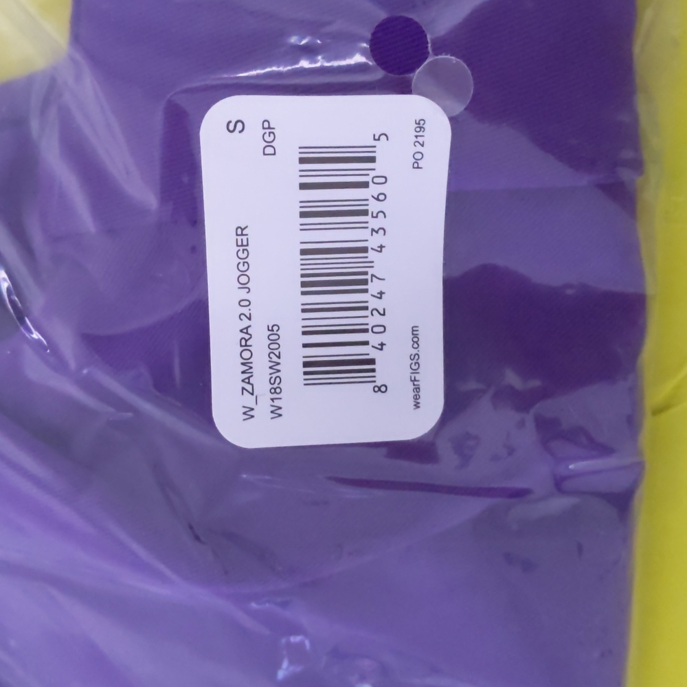 BNWT Figs Digital Grape Catarina Top Zamora Joggers Scrubs Set Sz S - Picture 6 of 7